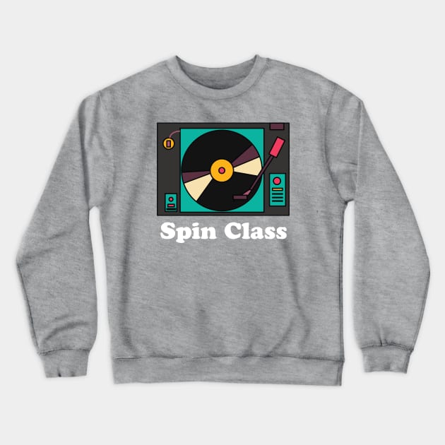 Spin Class Crewneck Sweatshirt by machmigo